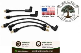CPN12259B Custom Spark plug wire set Ford 4 Cyl Tractor 1953-64 - USA Made Premium Copper Core